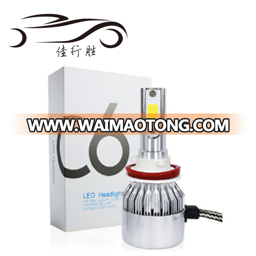 Factory Supply 9005 HB3 9006 HB4 H11 H4 H7 Led H1 H3 Auto Car LED Headlight 6000K Light Bulbs C6 LED Head Light 36W 3800lm